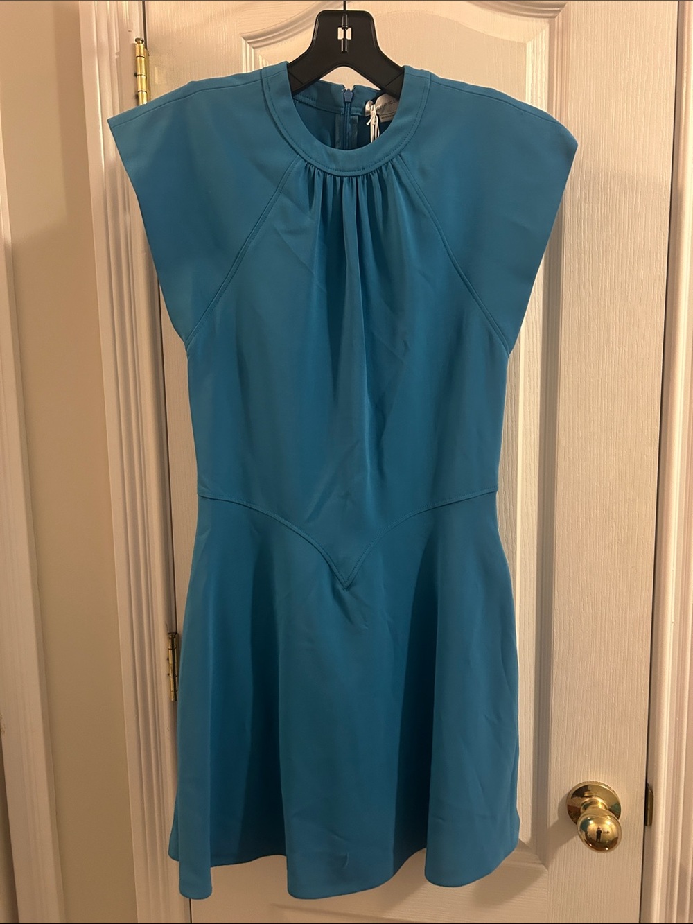 Stella McCartney Sustainable Viscose Mini Dress - Steel Blue - 6A06323